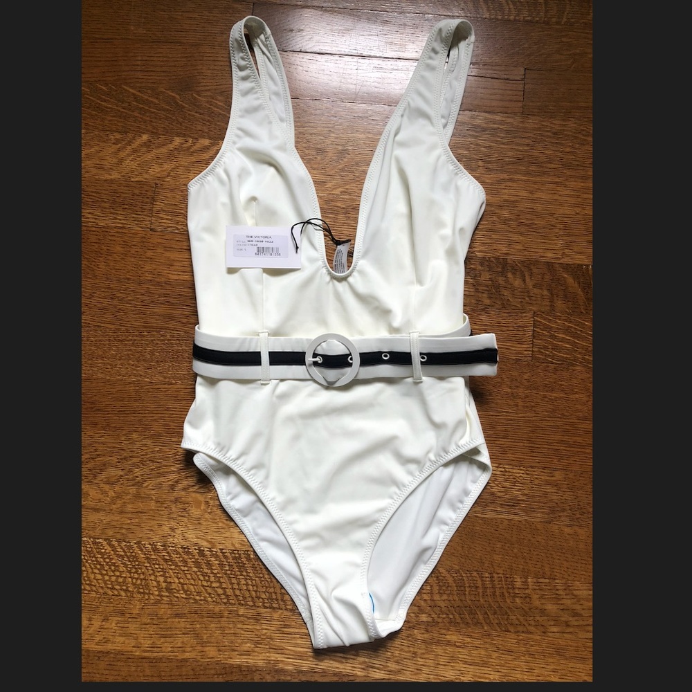 Solid and Stripe one piece
